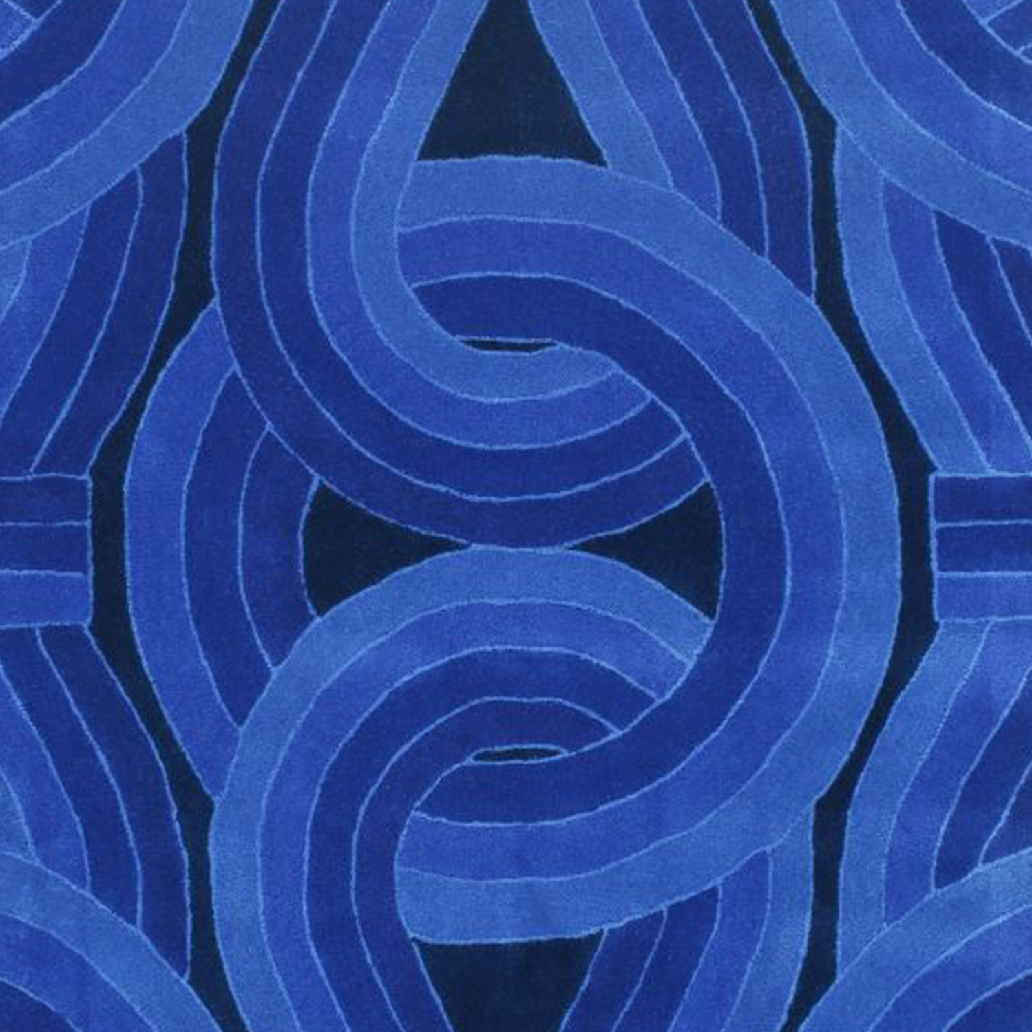 Immagine di Solar Rectangle Blue Rug